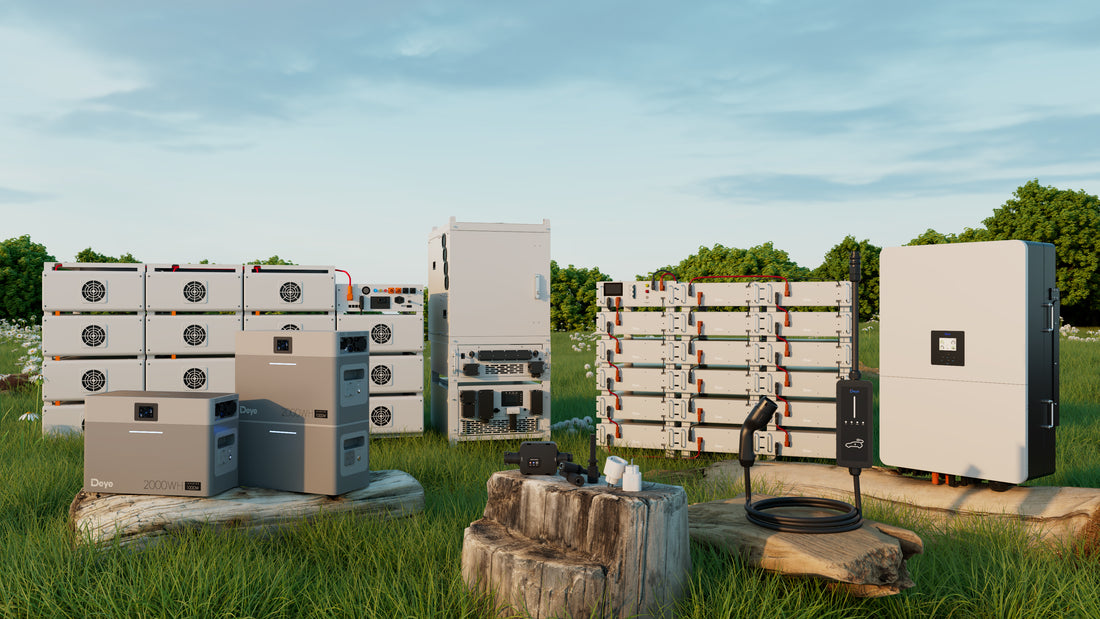 Deye thuisbatterij en slim energiesysteem voor warmtepomp en elektrische auto