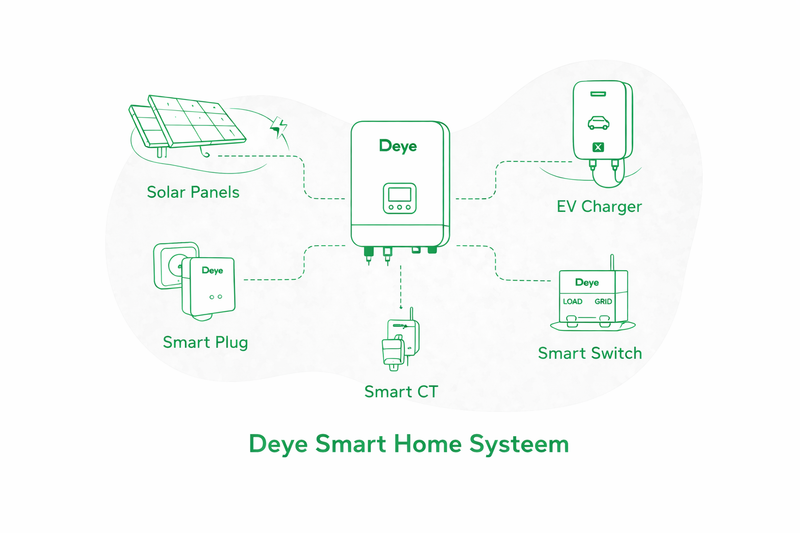 Deye Smart Home Systeem: Alles Draadloos Aansturen via LoRa