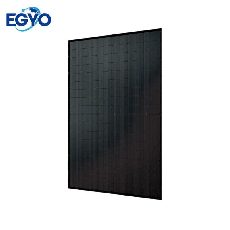 EGYO 450W N-Type full black bifacial glass-glass zonnepaneel