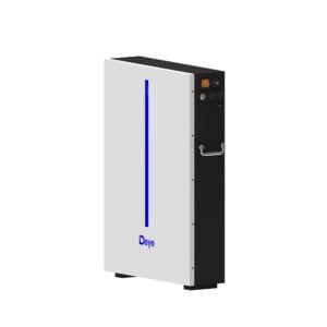 Zijaanzicht Deye low voltage batterij 6.14 kWh