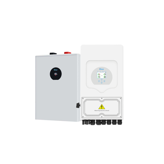 Deye 12kWh Thuisbatterij Set 1-fase 5kW | SE-F12 + SUN-5K-SG05LP1-EU